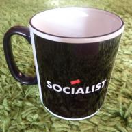 Socialist Mug - black trim